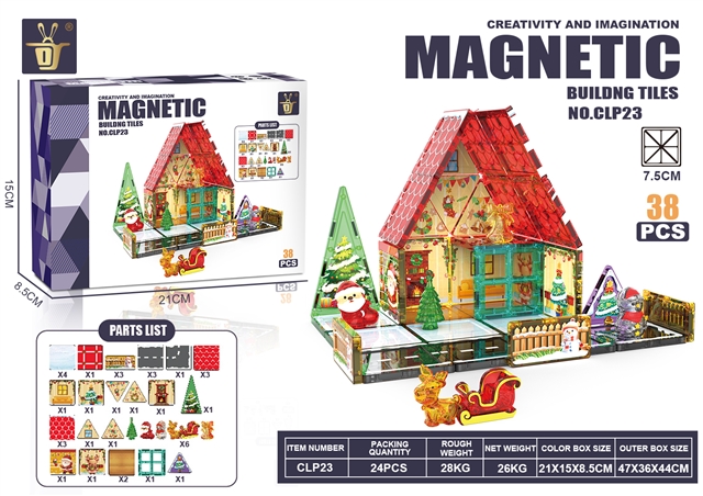 Product image for 7.5cm Christmas magnet, reference CPS334176