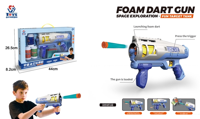 Product image for Foam dart blaster, reference CPS342334