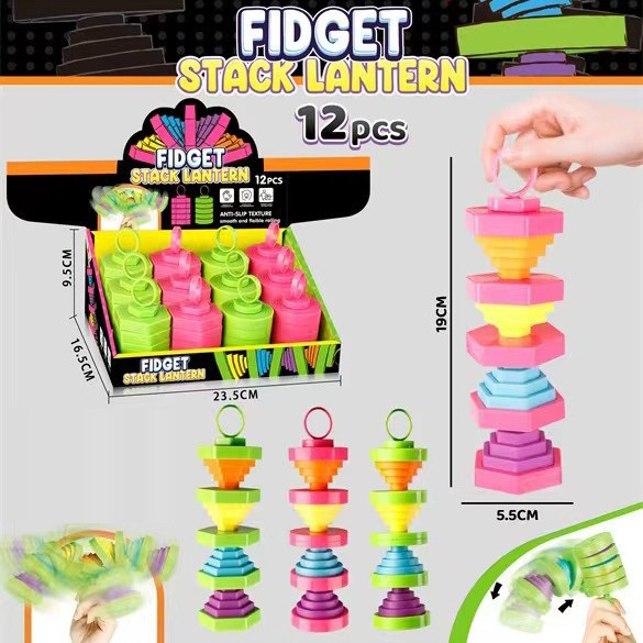 Product image for Stress-Relieving Stacking Toy(16PCS/BOX), reference CPS349467