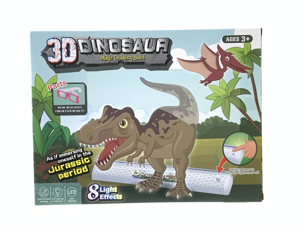 Product image for Educational Toys, DIY Toys: 3D Drawing Board—Dinosaur Edition, reference CPS350072