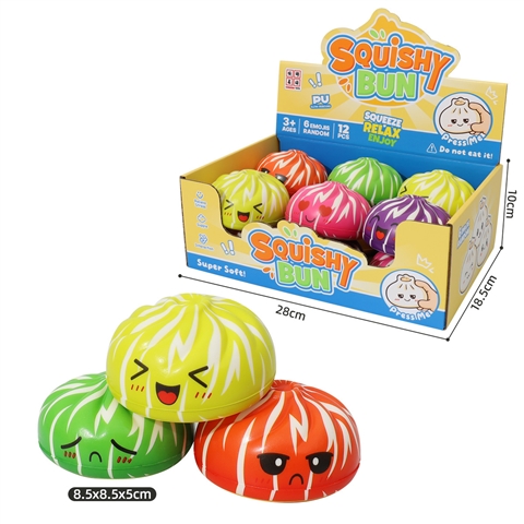 Product image for Zebra-Striped Bun Emoji without Steamer Basket, reference CPS350802