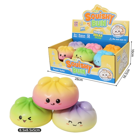 Product image for Small-Eyed Gradient Bun Emoji without Steamer Basket, reference CPS350803