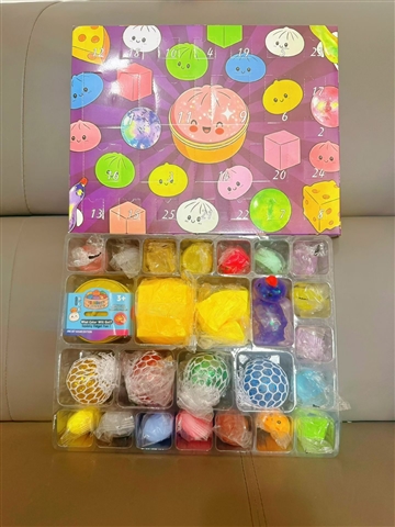 Product image for Mystery Baozi Hole-Poking Fun Fidget Squishy 24-Day..., reference CPS350807
