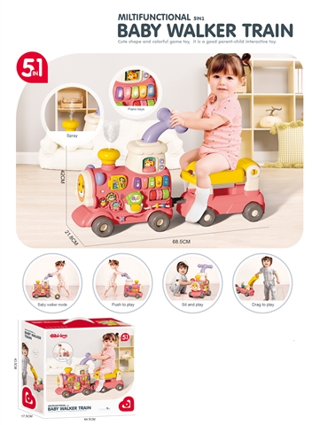 Product image for 5 in 1 baby walker, reference LMT308310