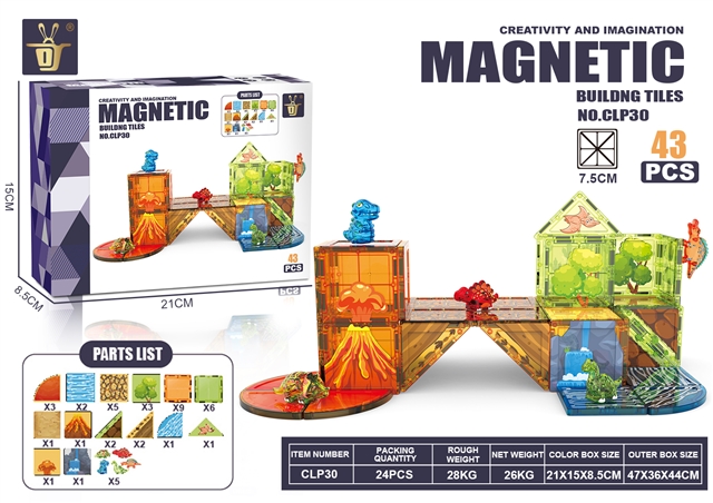 Product image for 7.5cm dinosaur magnet, reference LMT334183