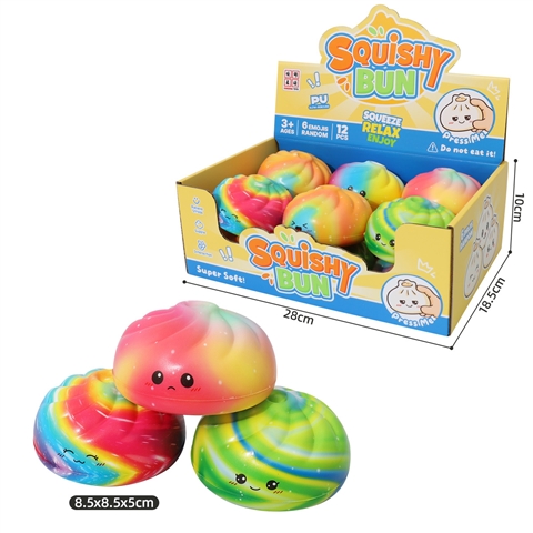 Product image for Rainbow Small-Eyed Bun Emoji without Steamer Basket, reference LMT350806