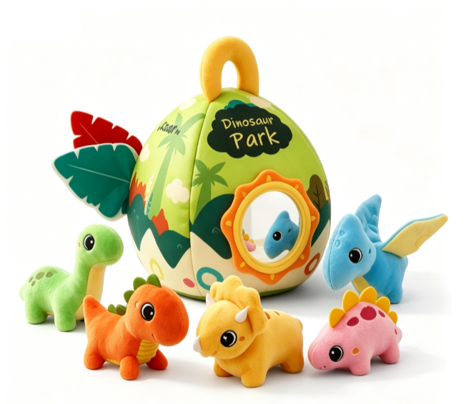 Product image for Plush Dinosaur House, reference LMT351204