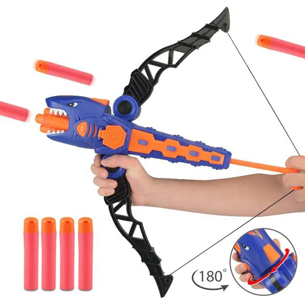 Kids Outdoor Soft Bow and Arrow Set EVA Youth Bow with Foam