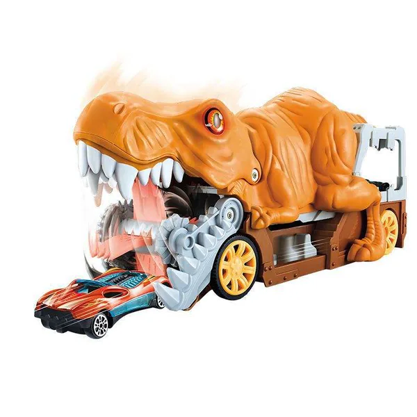Dinosaur Truck That Swallows and Launches Mini Cars