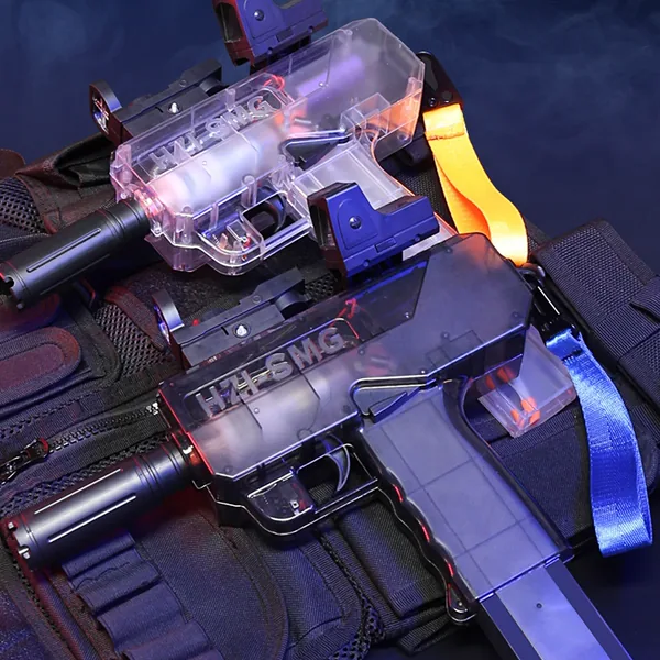 Electric Water Gun Automatic Uzi Battery Powered Squirt Gun