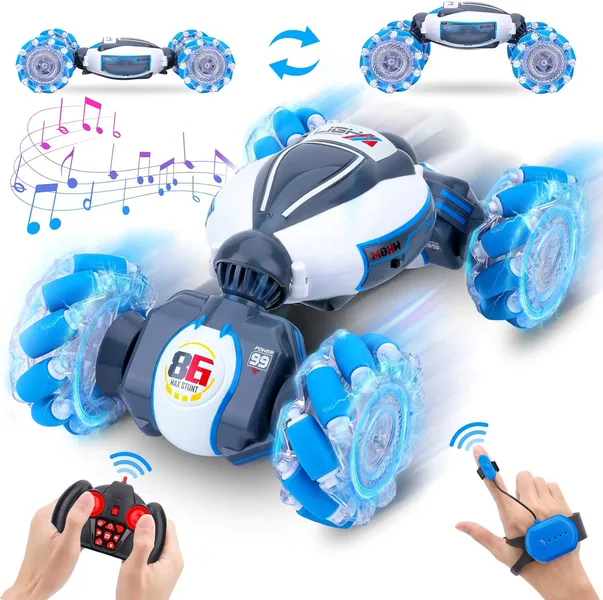 1:18 Gesture-Controlled RC Stunt Car