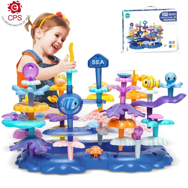 76-Piece STEM Flower Garden Building Set