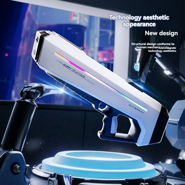 Electric Automatic Water Gun with Light-Up