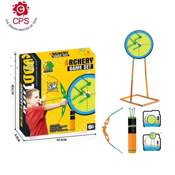 Indoor Outdoor Arrow Toss Game with Carrying Case