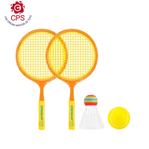 Hot Sale Sport Toy Plastic Badminton Tennis Racket Set Toss Game