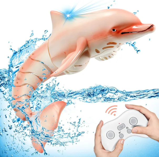 2.4G RC Dolphin Remote Control Shark Pool Toy