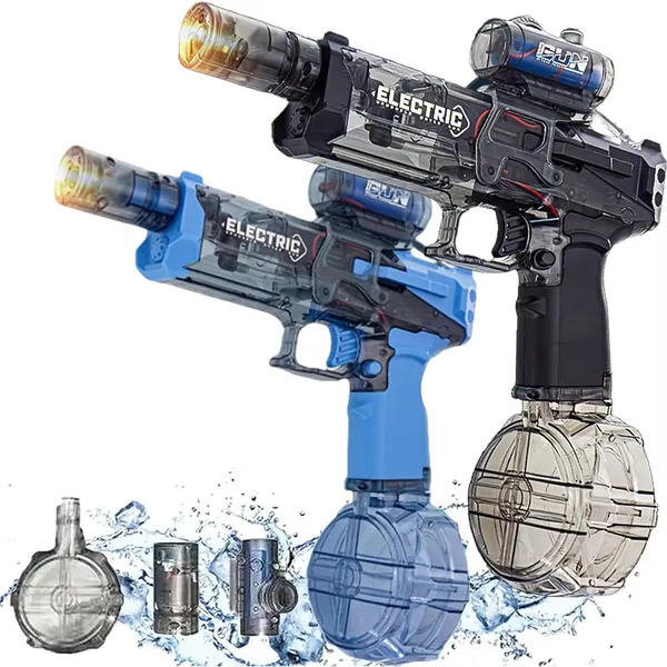 Long Range Electric Water Gun with Interactive Light-up
