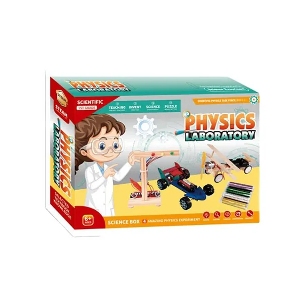 8in1 Physics Science Wooden Educational Puzzle Play Set