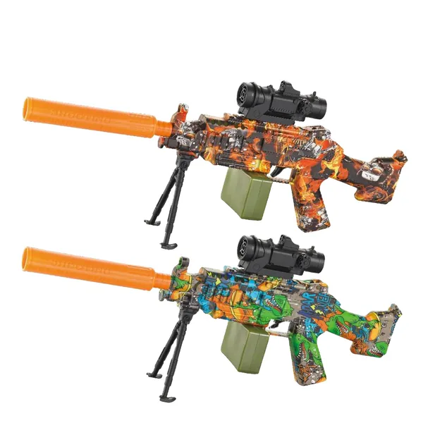 Automatic Electric Soft Bullet Gun M249 Plastic Water Gun