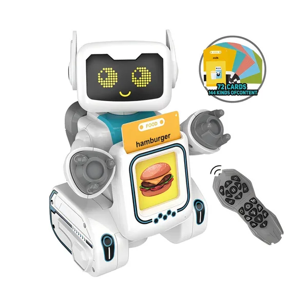 Learning Remote Control Robot Puzzle Toy Flash Card