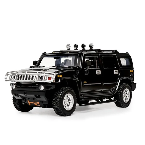 1:24 Scale Diecast HUMMER Car Model with Sound and Lighting