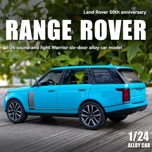 Diecast RANG ROVER Metal Model Car with Simulated Sound Lighting