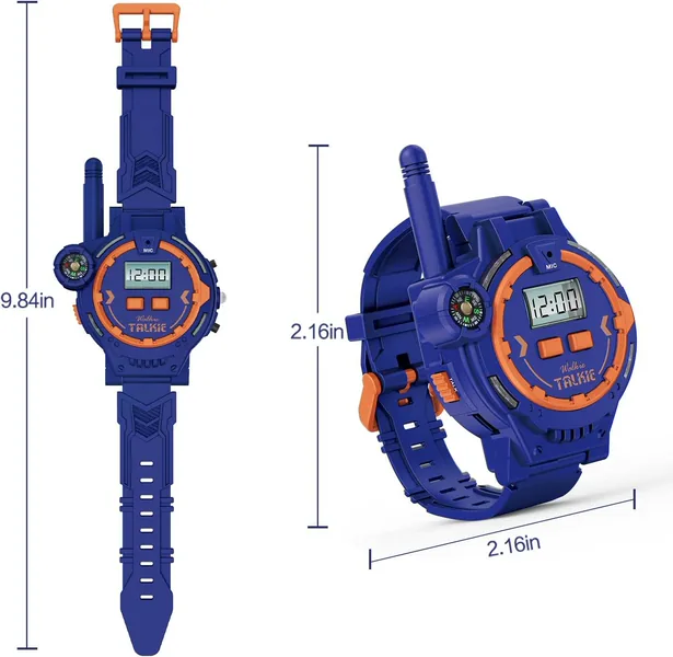 Rechargeable Walkie Talkie Two-Way Radio with Flashlight